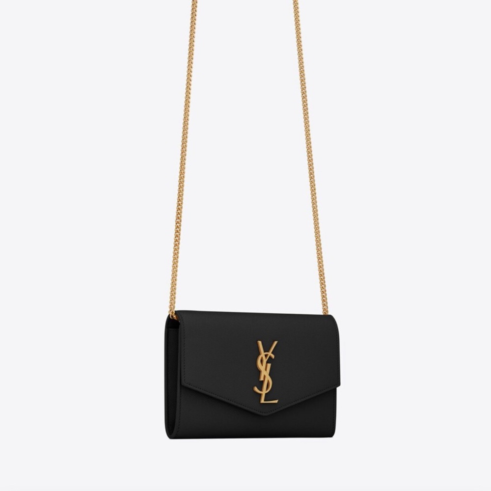 ENVELOPE MEDIUM BAG IN MIX MATELASSÉ GRAIN DE POUDRE EMBOSSED LEATHER